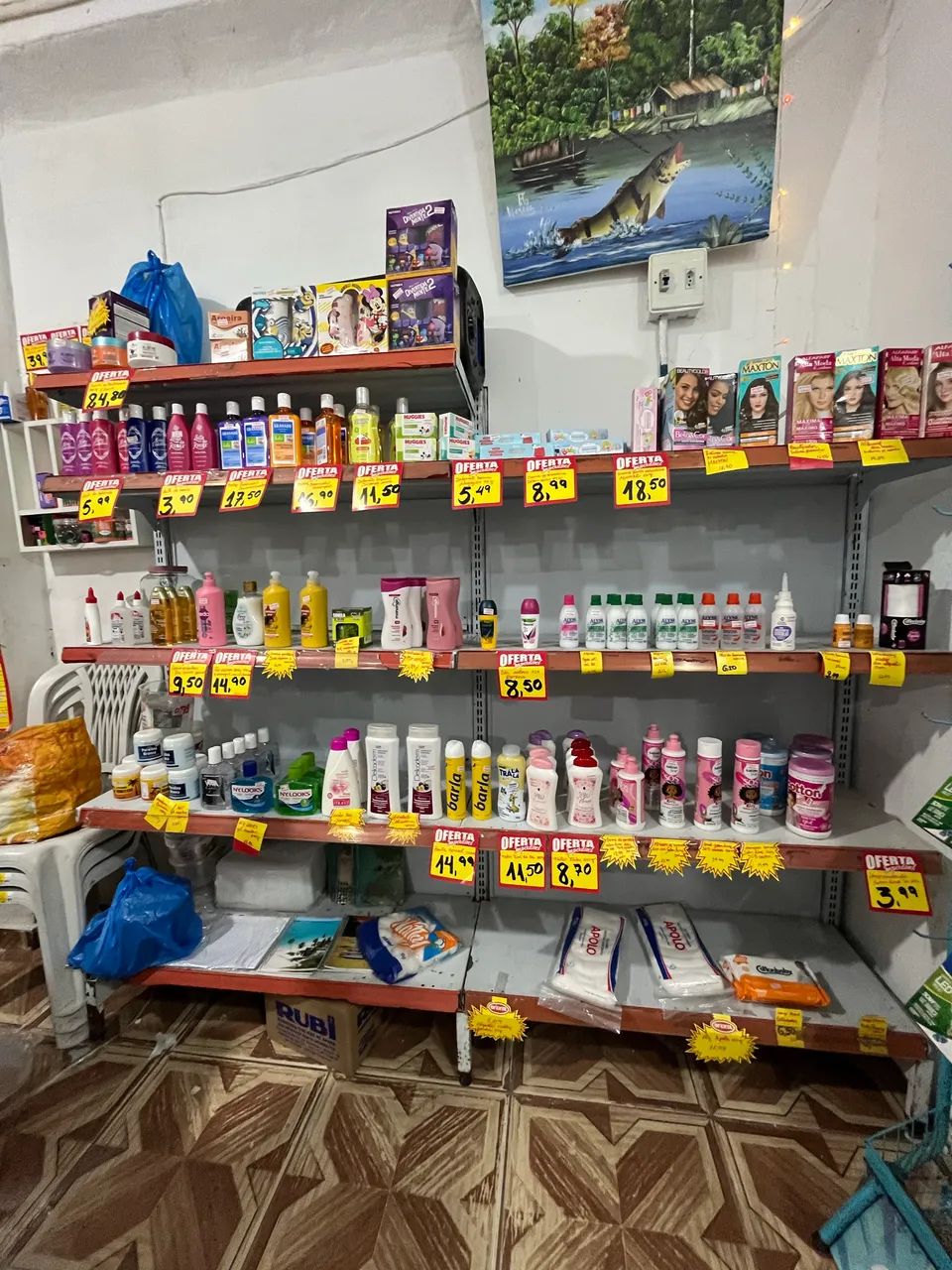 Vendo prateleira gôndolas de supermercado 