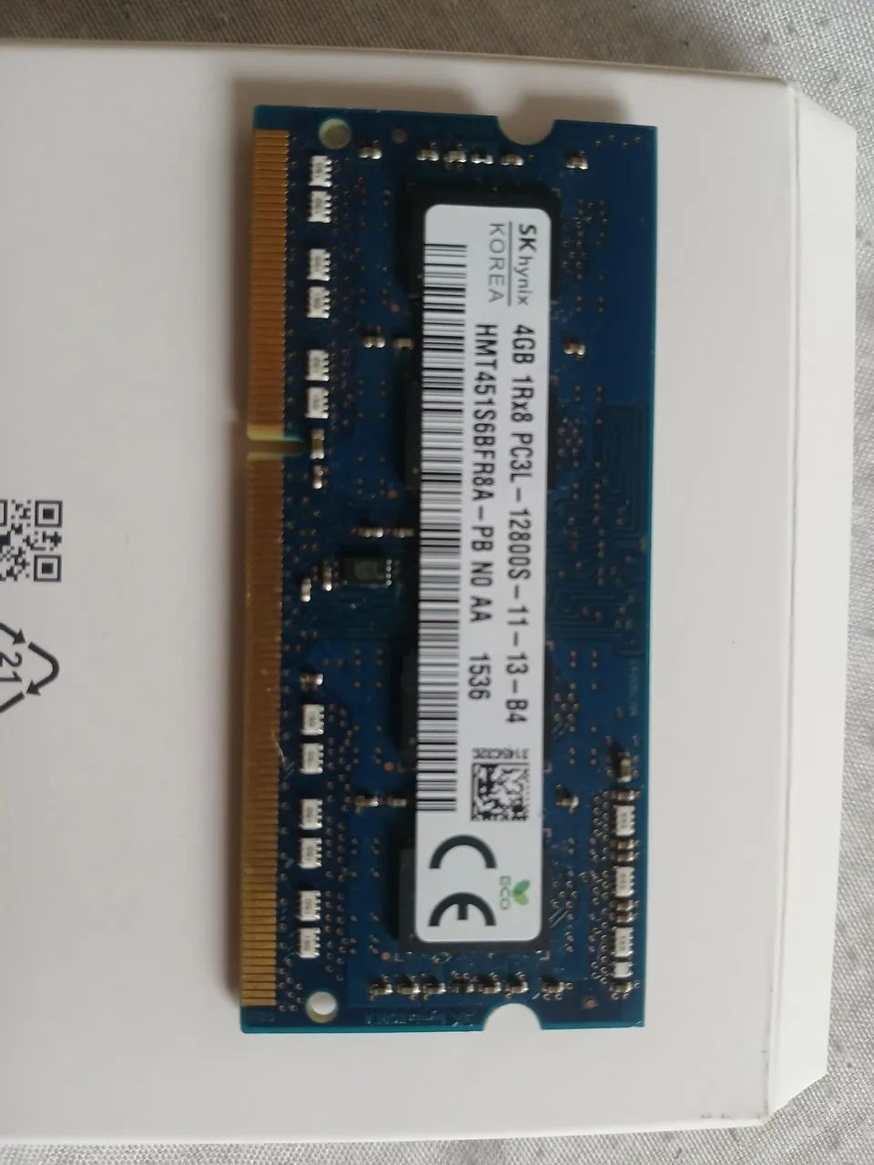 Memória notebook 4gb