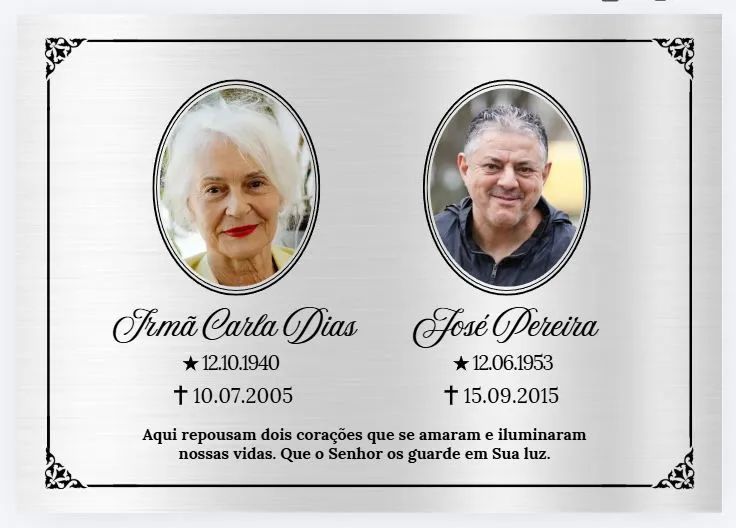 Placa memorial - Foto 3