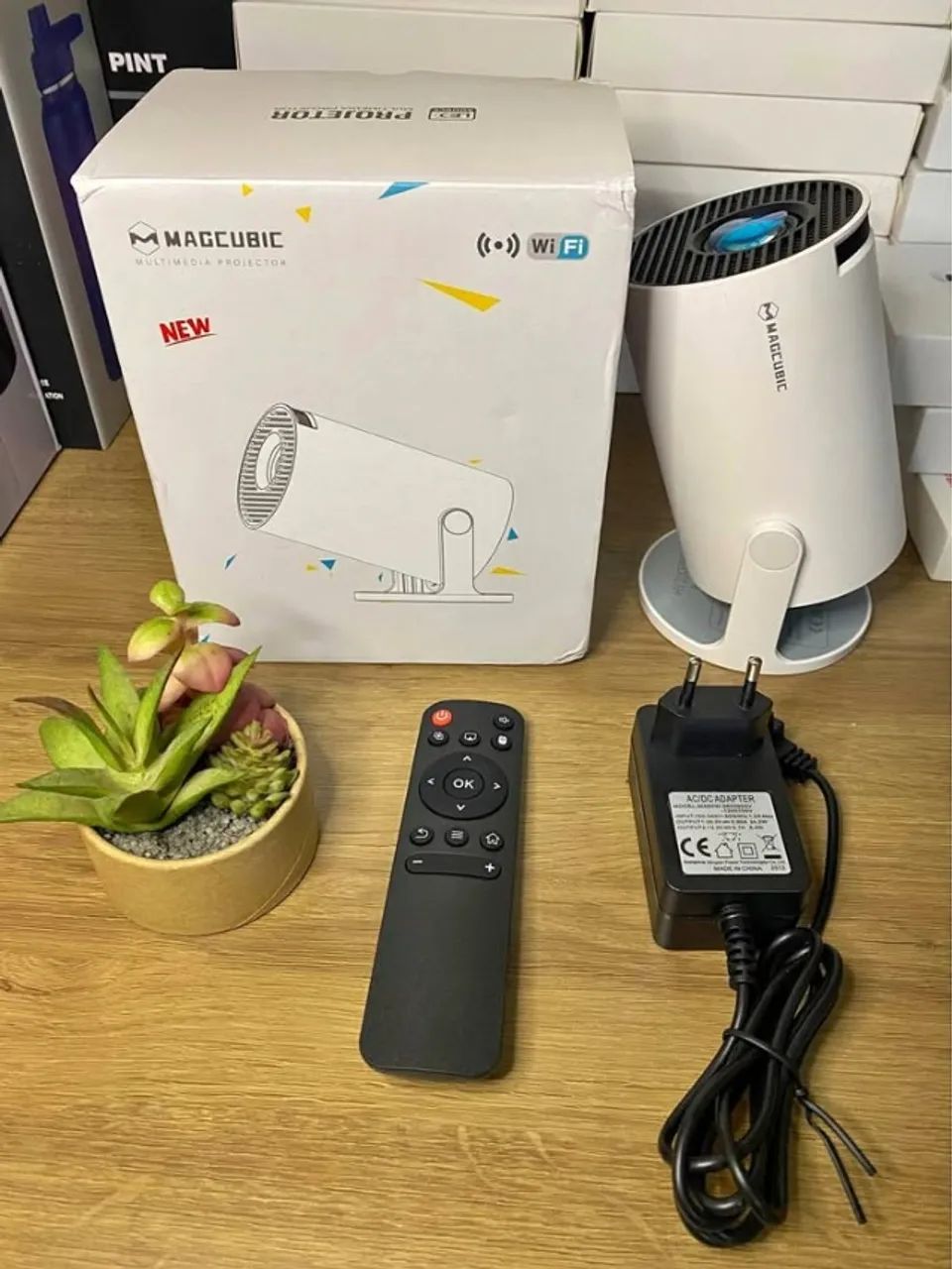 Projetor Smart HD Android Wi-Fi 5G Magcubic - Foto 2