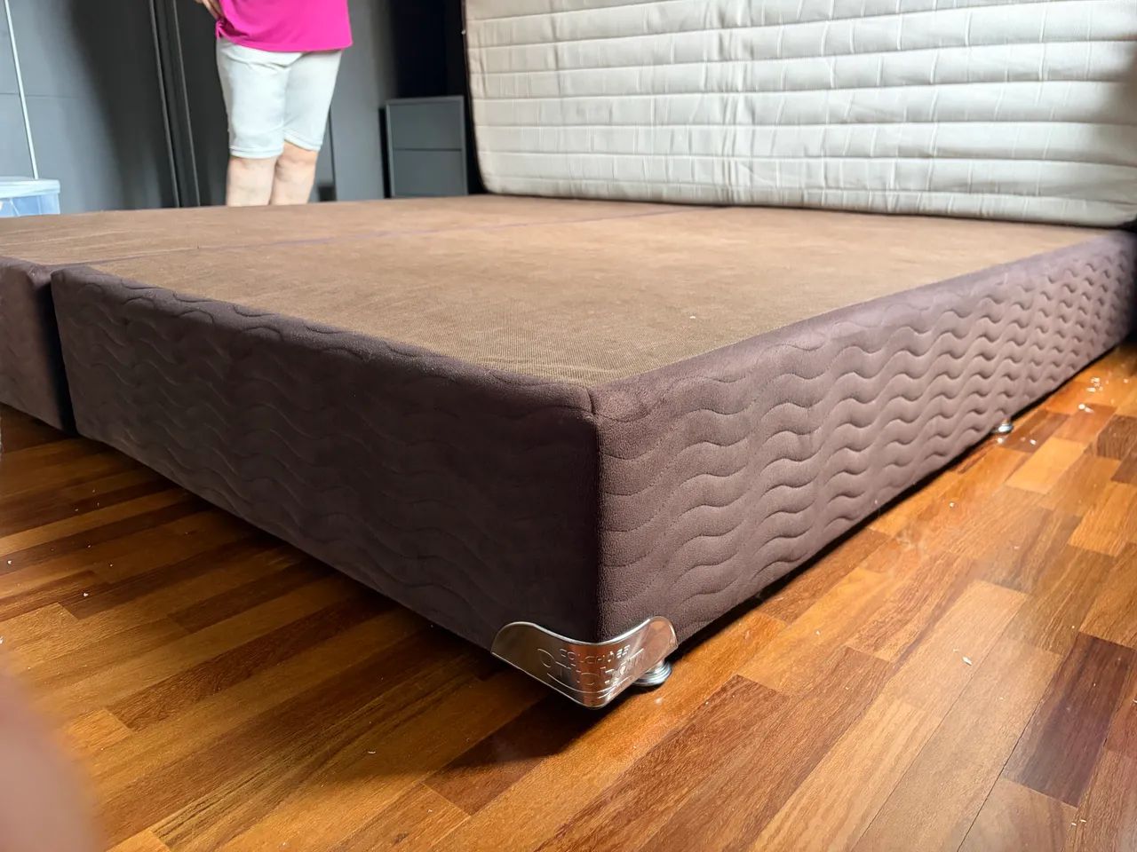 Cama box king size Ortobom 
