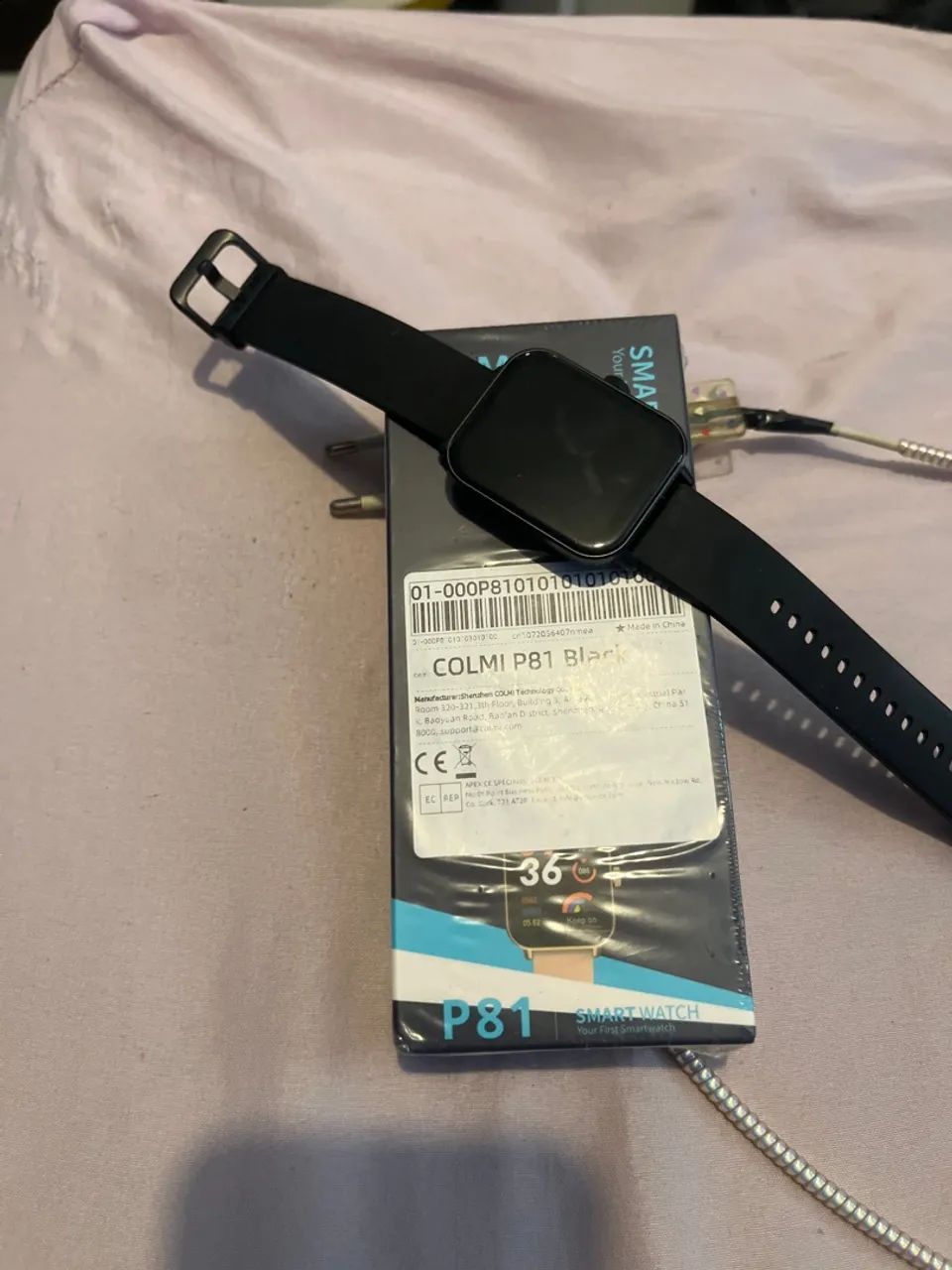 Smartwatch colmi p81 preto