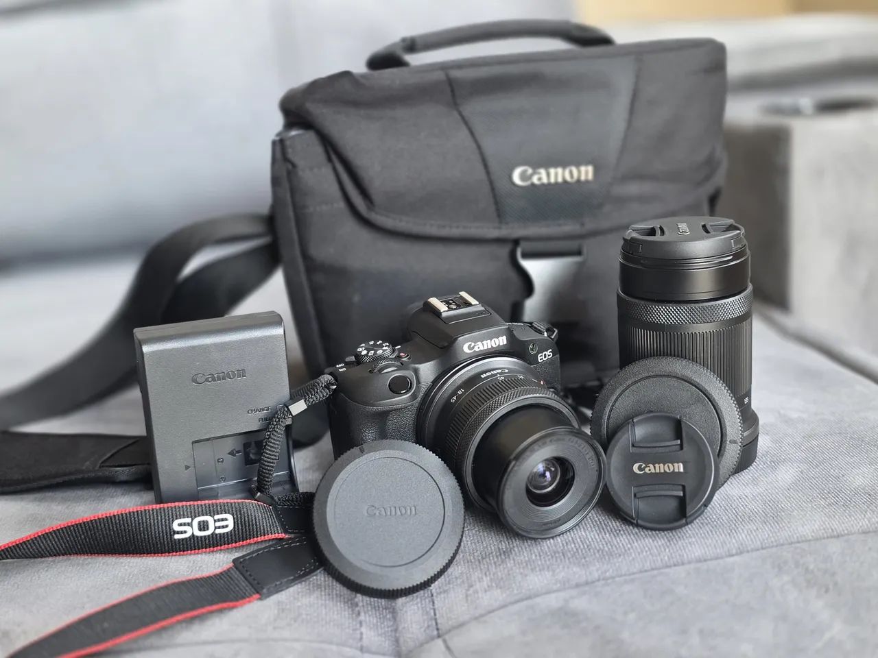 Câmera cânon EOS R100 + kit câmeras  - Foto 6