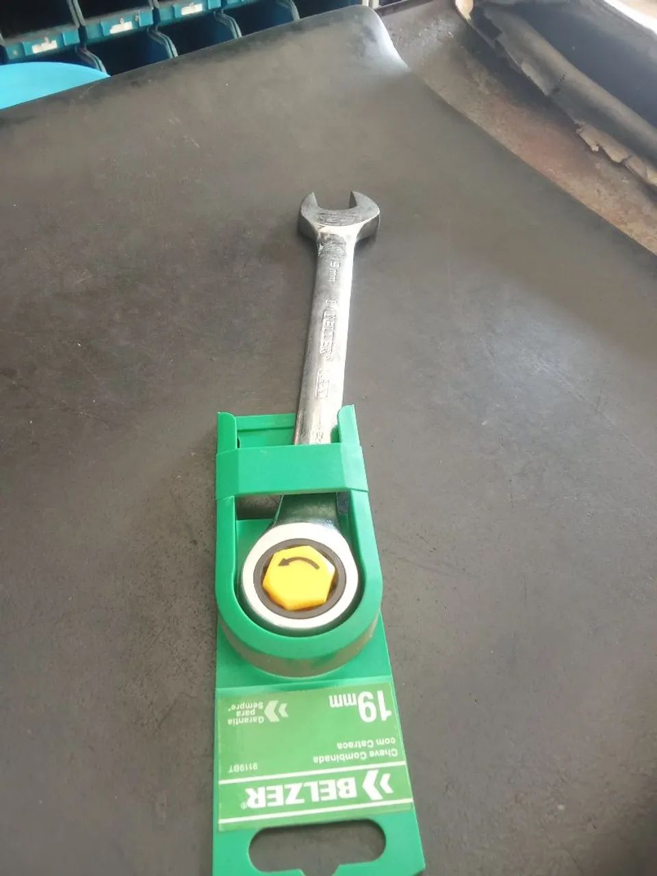 Chave combinada 19 mm com catraca belzer  - Foto 4