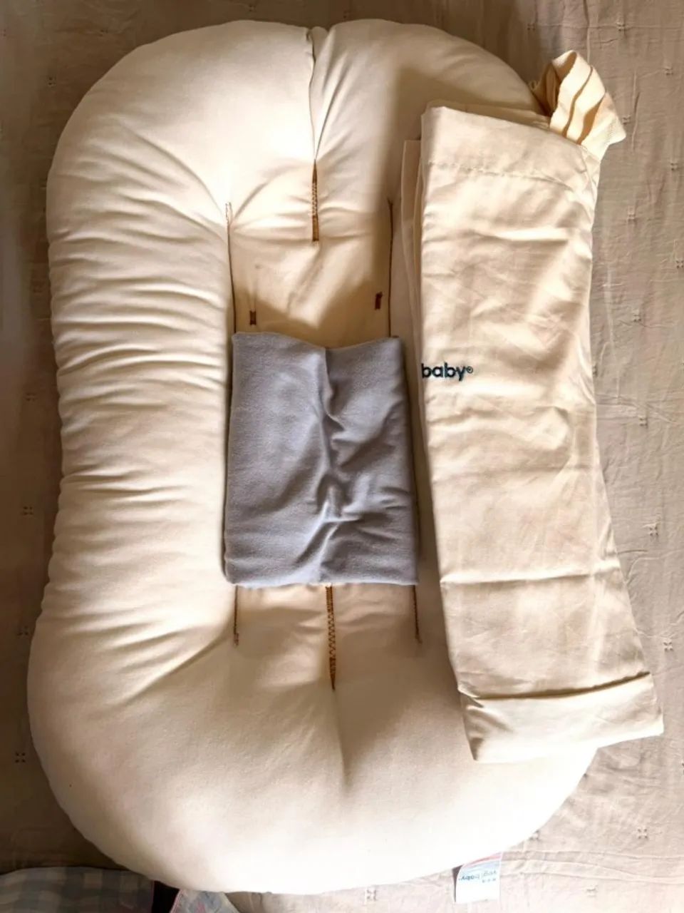 Kit Ninho Yogi com Bolsa Cinza - Foto 3