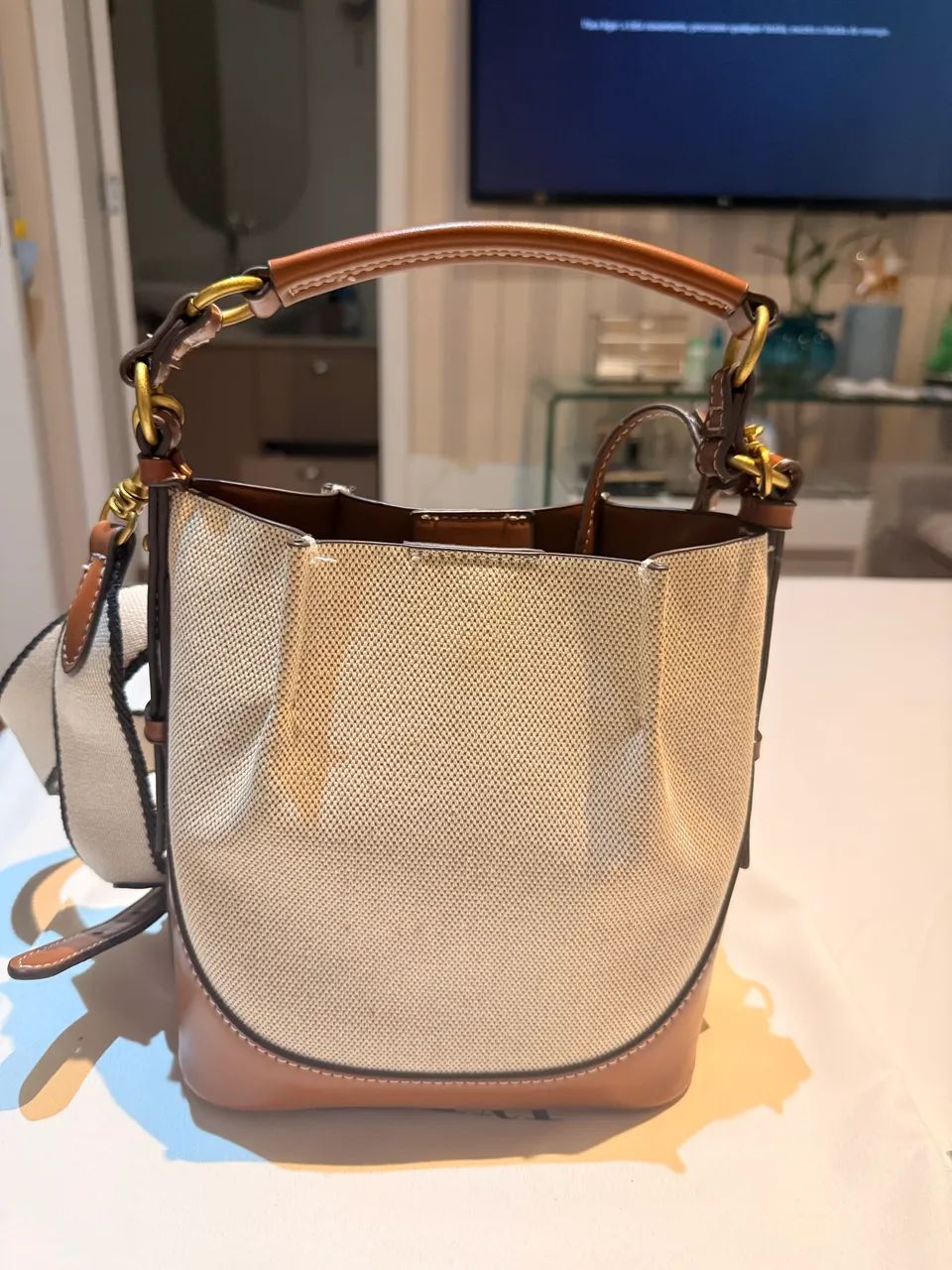 Bolsa da Zara - nunca foi usada  - Foto 4