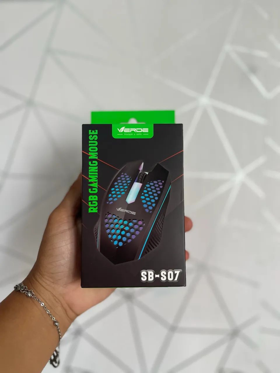 Mouse gamer com RGB - ENTREGA A DOMICÍLIO 