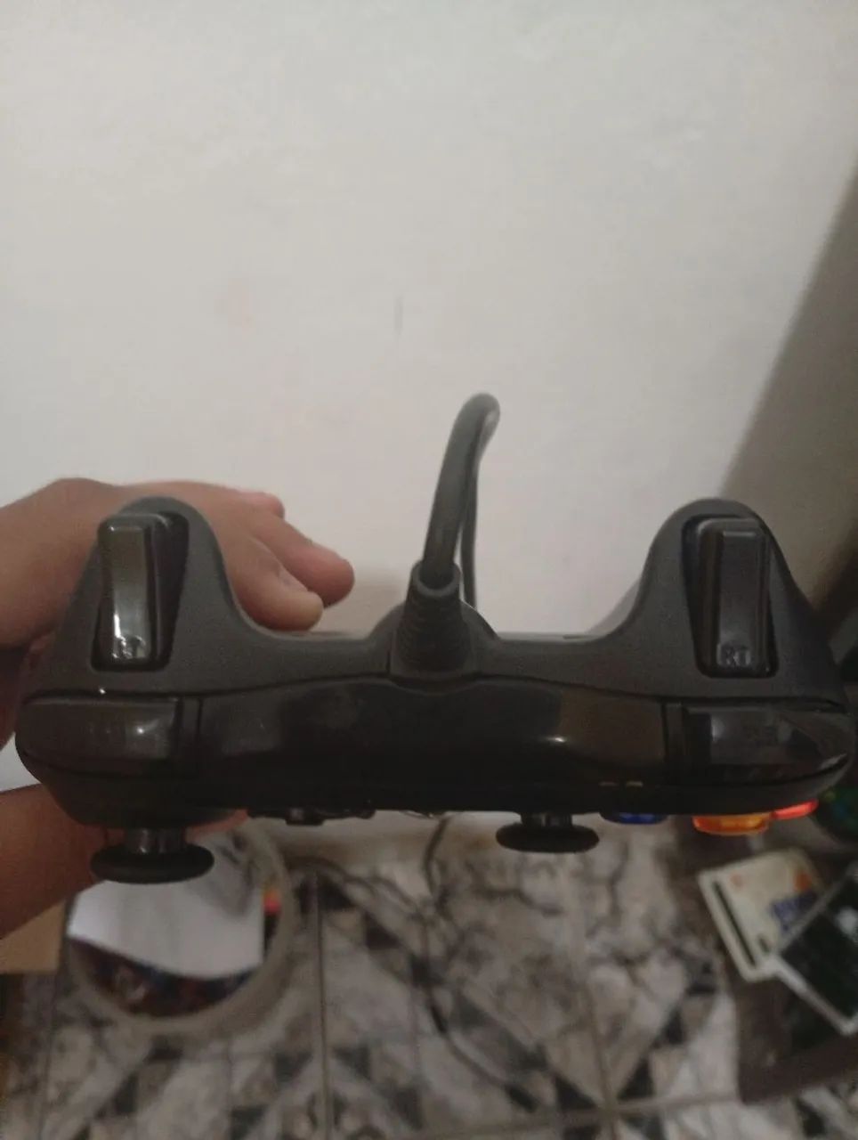 Controle Xbox 360 com fio - Foto 3