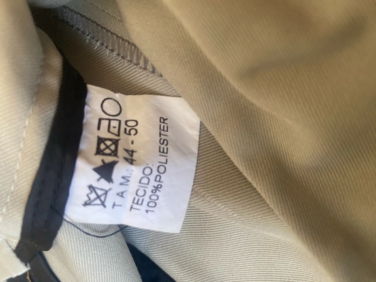 Paletó e calça bege marrom claro - Foto 4