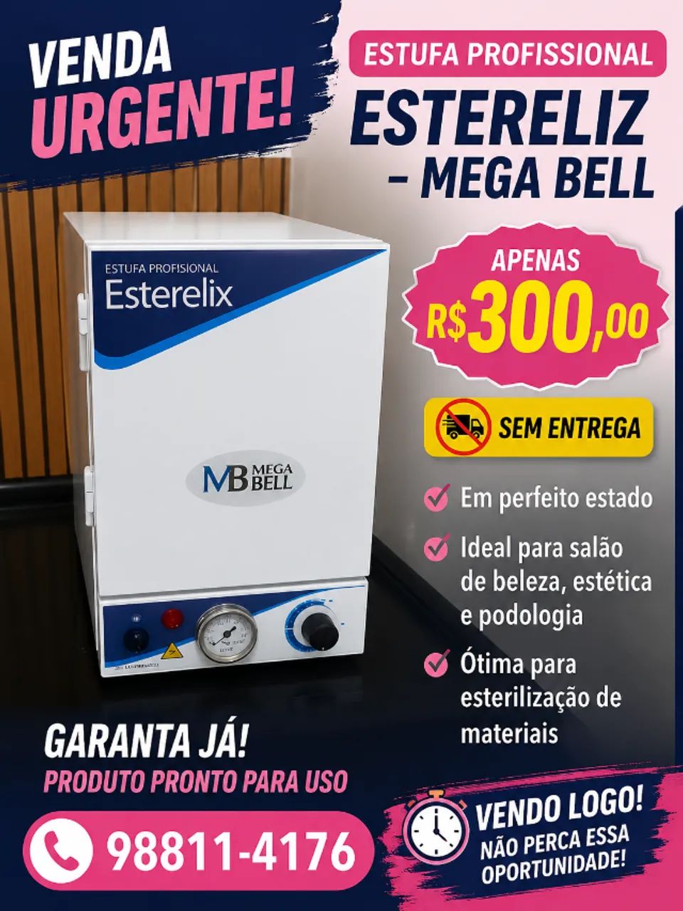 Esterilizador para Manicures
