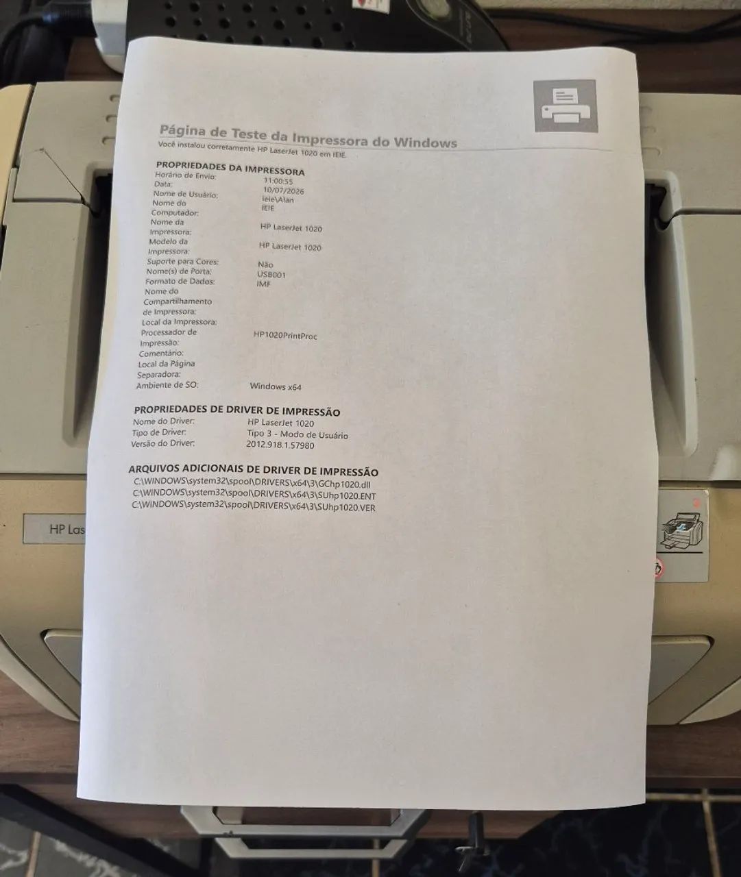 HP Laserjet 1020 - Foto 5