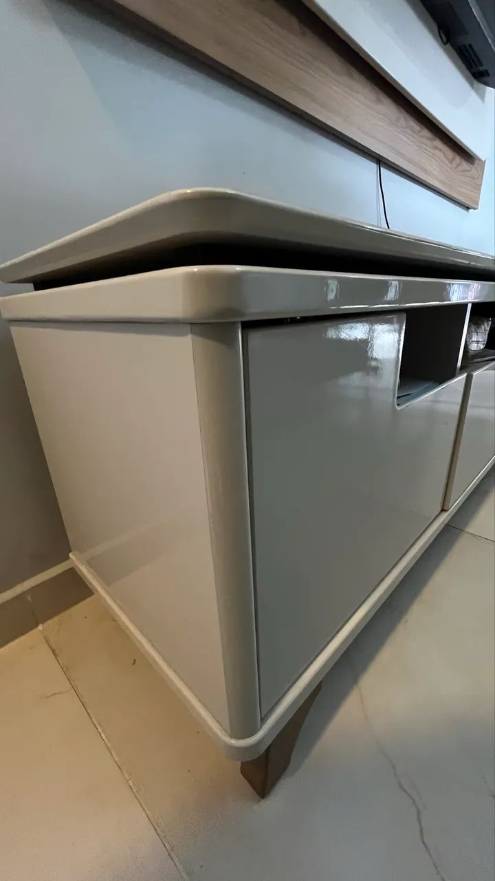Rack moderno off white - Foto 4