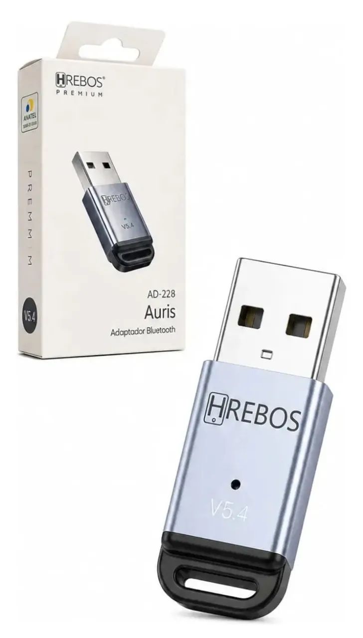 Adaptador Usb Bluetooth 5.4 Hrebos  - Foto 4