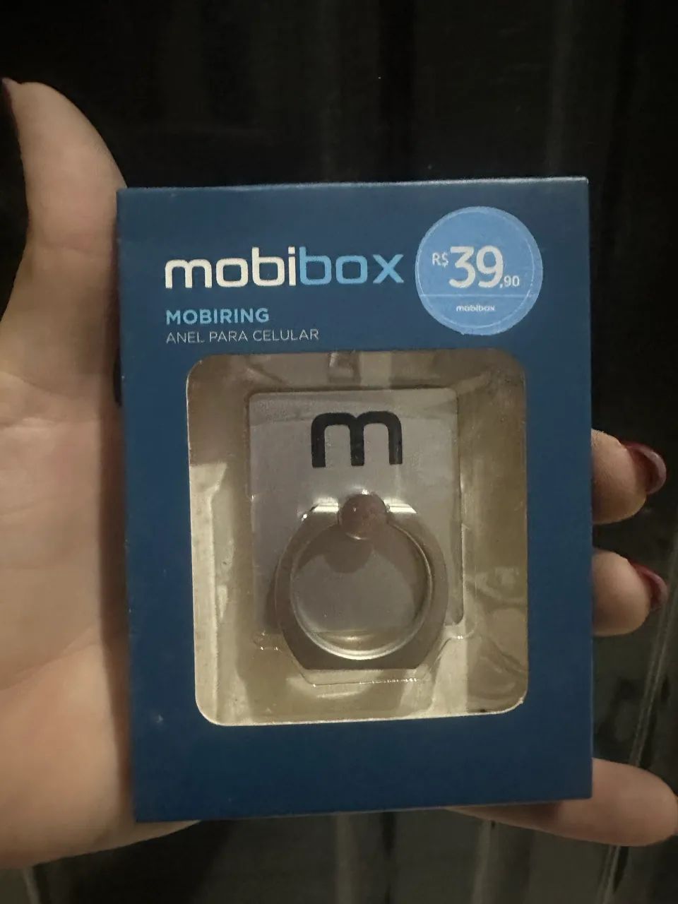 Anel de aço para celular para ajudar a segurar e apoiar