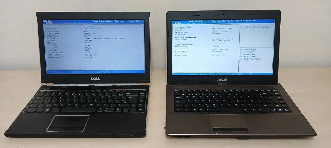 02 Notebooks Funcionando com Avarias Pra Peças