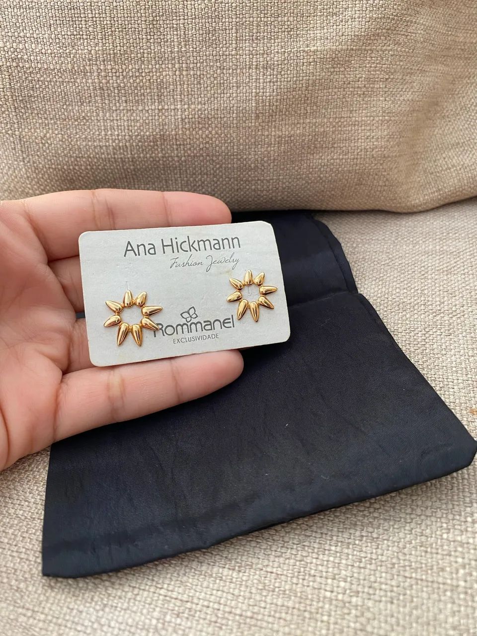 Brinco Rommanel Coleção Ana Hickmann - Foto 2