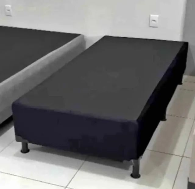 Box Solteiro Preto