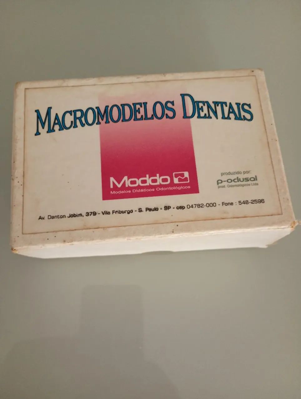 Escultura de dentes odontológico 