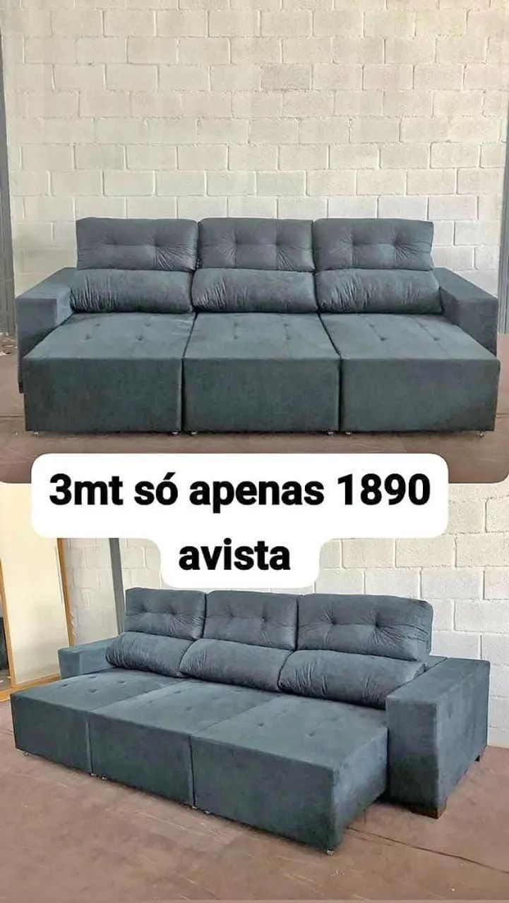 Sofá retratil e reclinável  - Foto 2