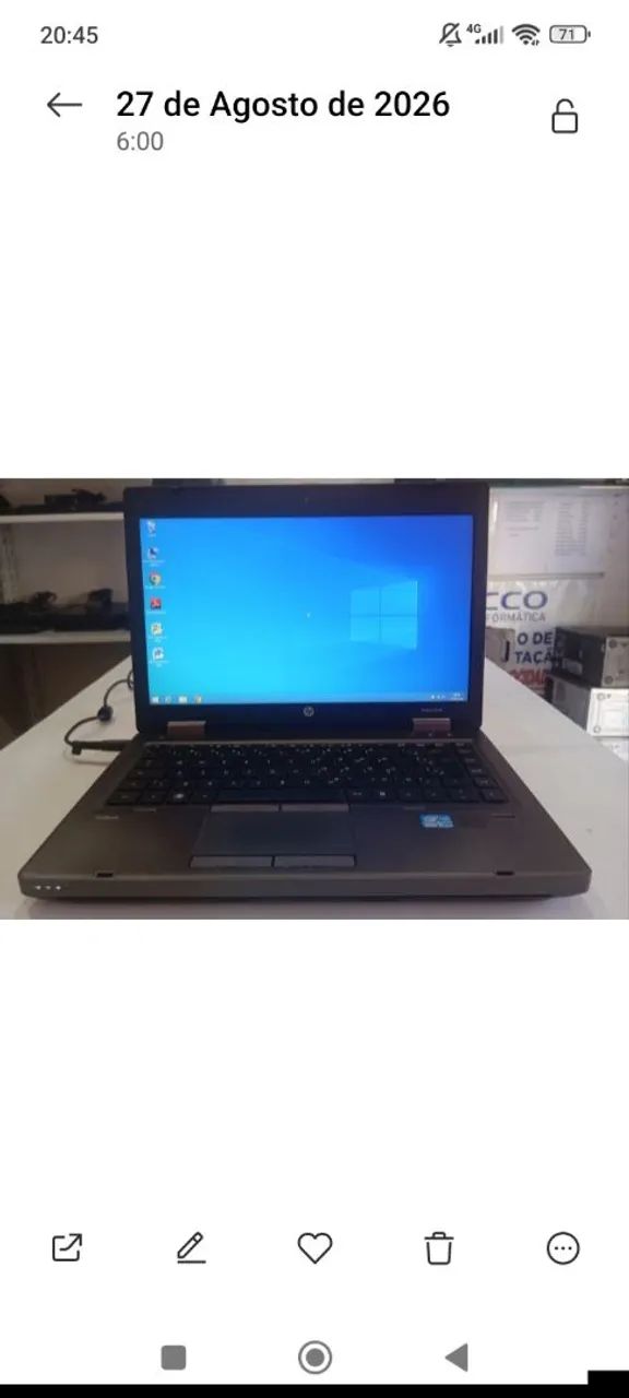 NOTEBOOK HP CORE I5 PROMOÇÃO 29/08