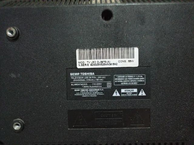 TVs Usada com defeitos sendo SEMPRETOSHIBA 39 PLEGADAS,LG 42 - Foto 5