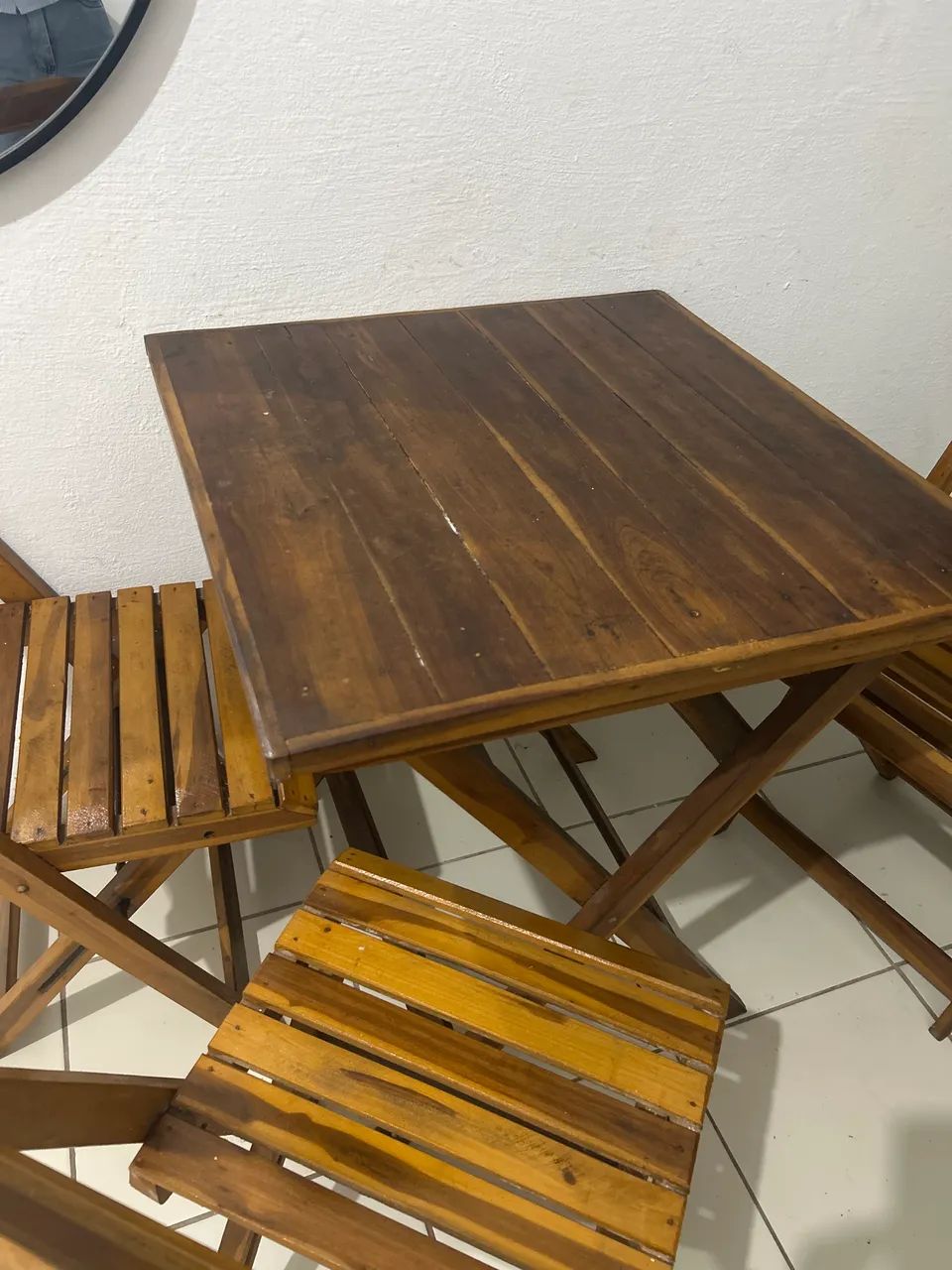 Mesa com 4 cadeiras - Foto 2