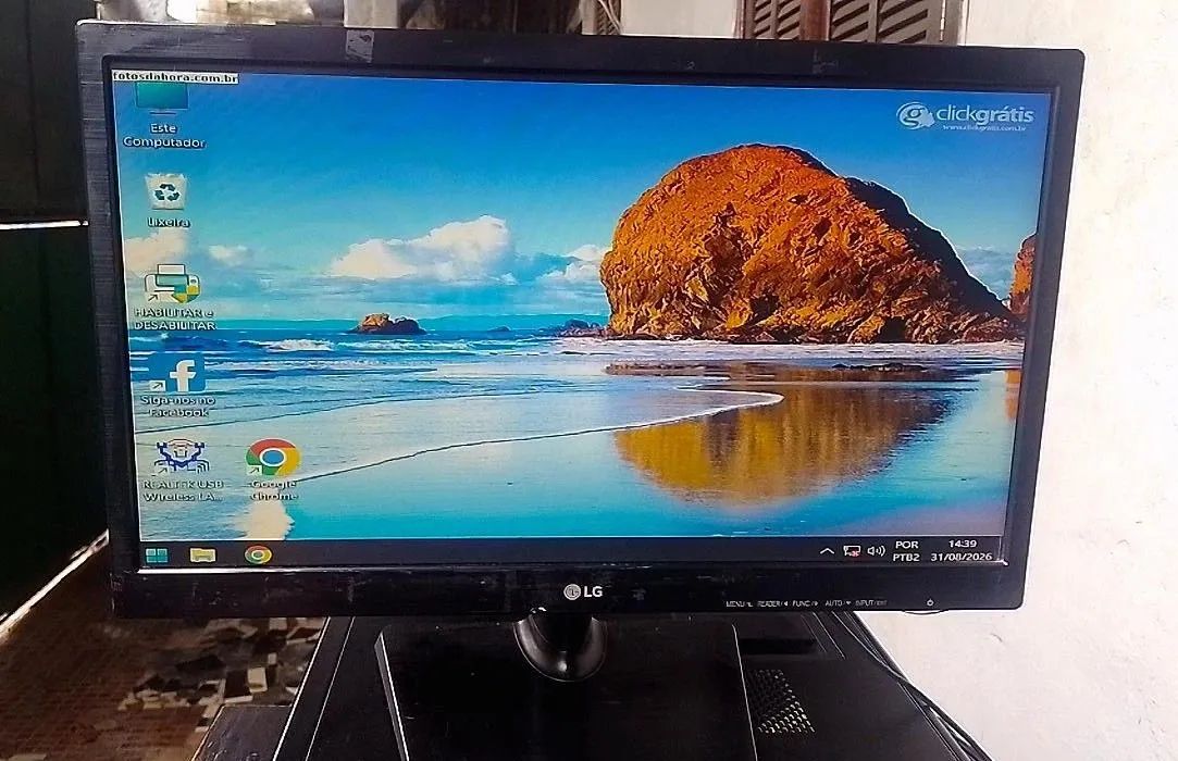 Monitor Led LG 20 Polegadas Sem HDMI 