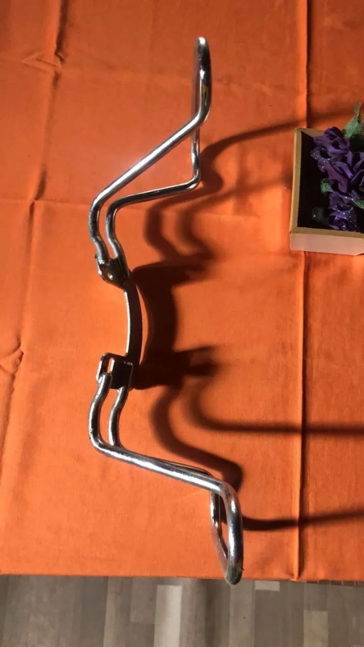 Kit de trilho de mão de passageiros cromado 2009-2013 modelos Harley-Davidson Tourin - Foto 2