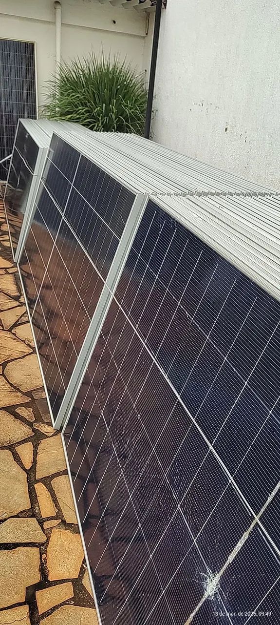 Funcionam Placas solares danificadas