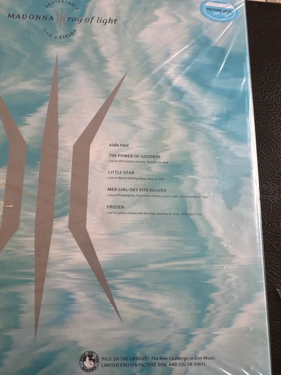 Madonna Ray Of Light Live Edition vinil  - Foto 3
