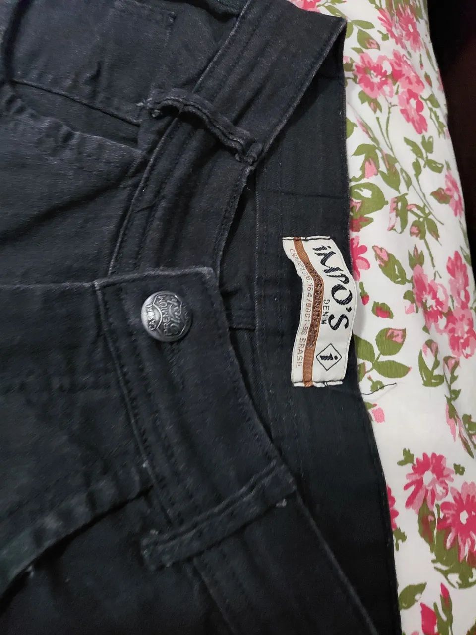 Calça jeans preta  - Foto 2