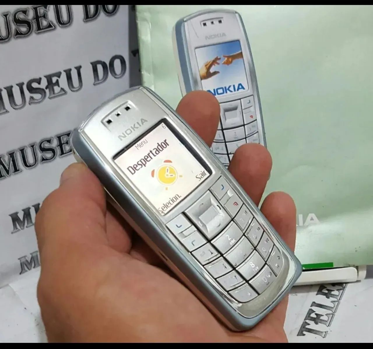 Nokia 3120 celular antigo RELIQUIA 2003 lindo  - Foto 5