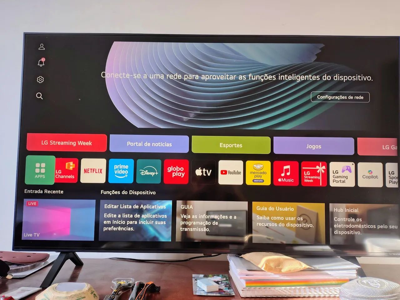 Smart TV LG MODELO Nano 77 "50" polegadas  - Foto 2