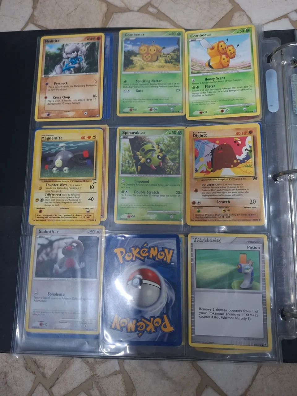 Pasta com cartas pokemons antigas  - Foto 5