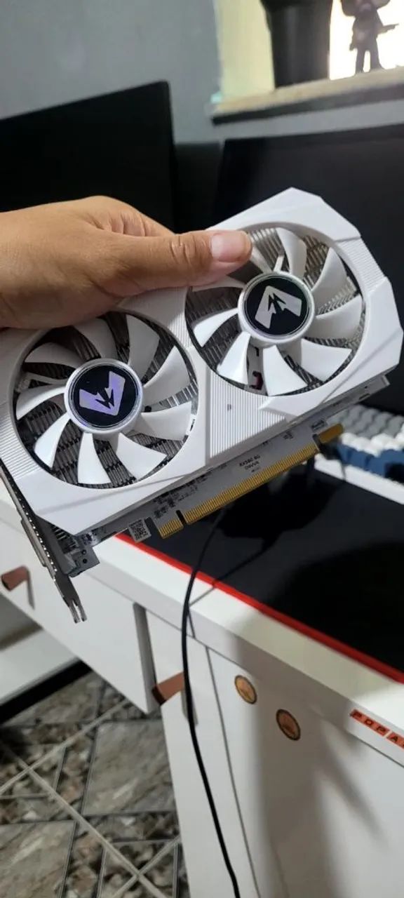 RX580 BRANCA 8GB DE VRAM - Foto 3