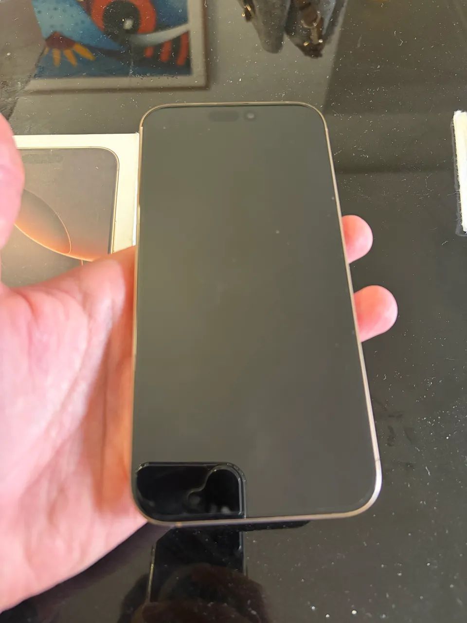 iPhone 16 pro Max 256GB completo com caixa e cabo original - Foto 5