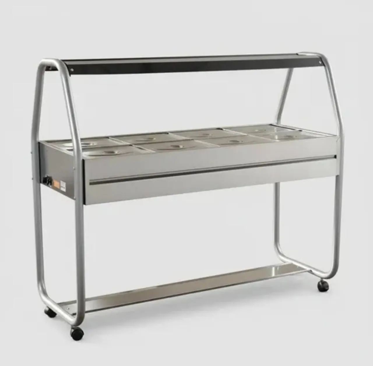 Carro Térmico INOX 8CUBAS Self Service  - Foto 5