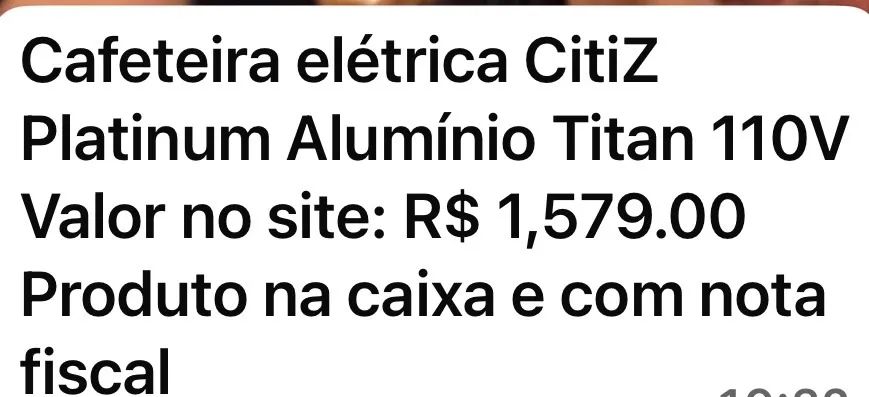 Cafeteira nova na caixa - Foto 5