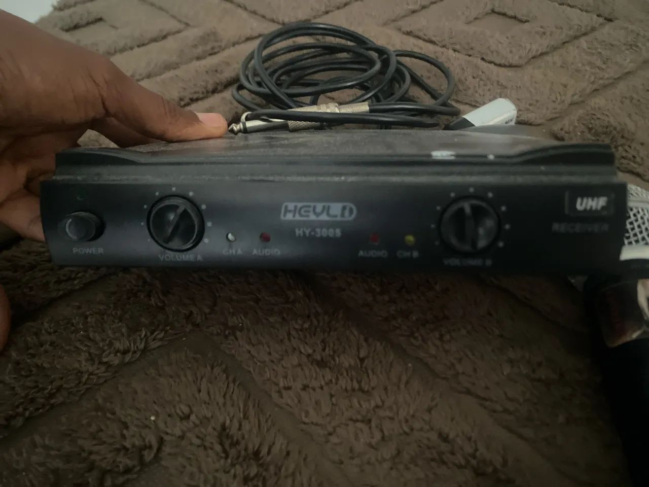 Microfone S/Fio Duplo  - Foto 3