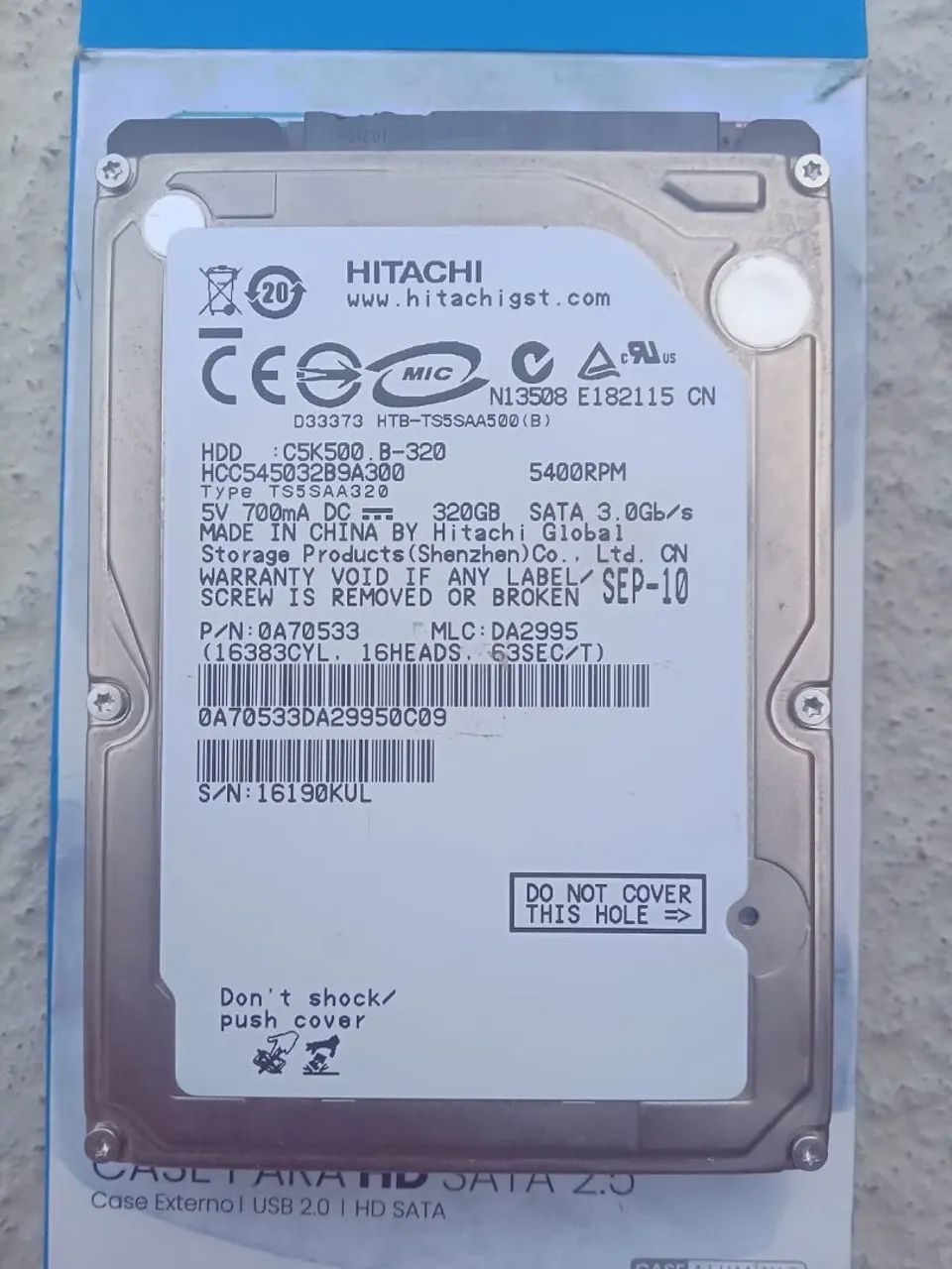 HDD sata 3.0 320gb - Foto 2