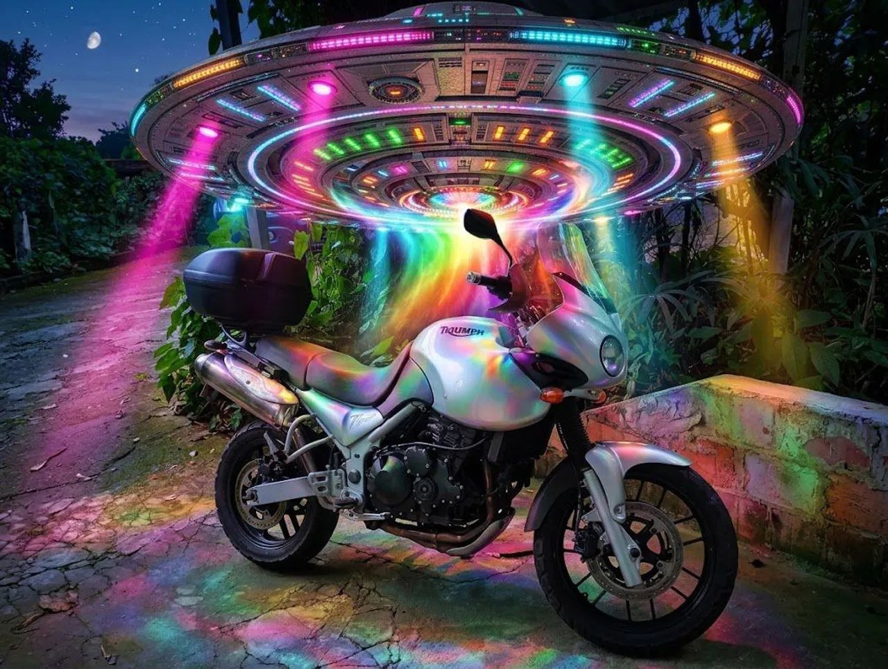 Nave Mãe Triumph Tiger  955i