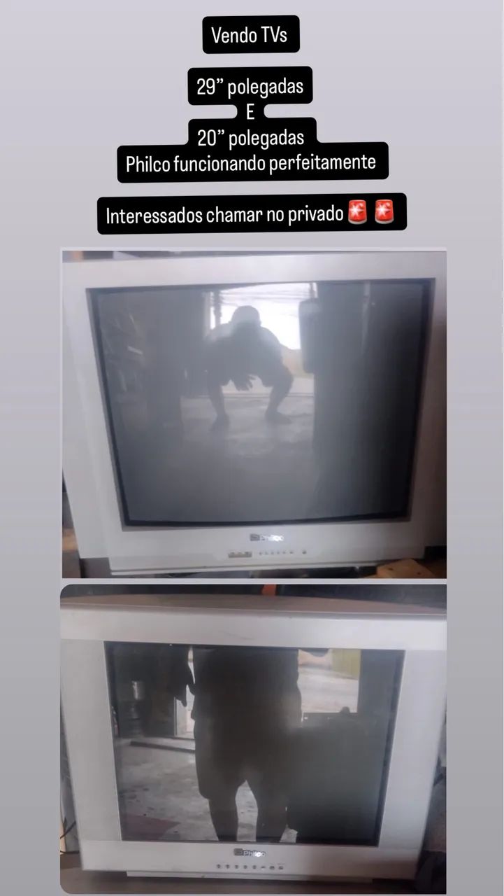 VENDO DUAS TVS PHILCO