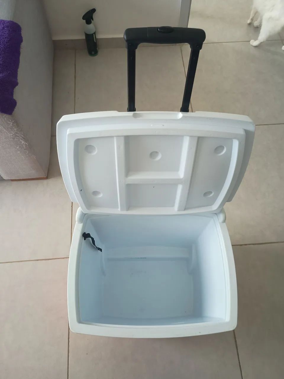 Cooler térmica mor com rodinhas  - Foto 2