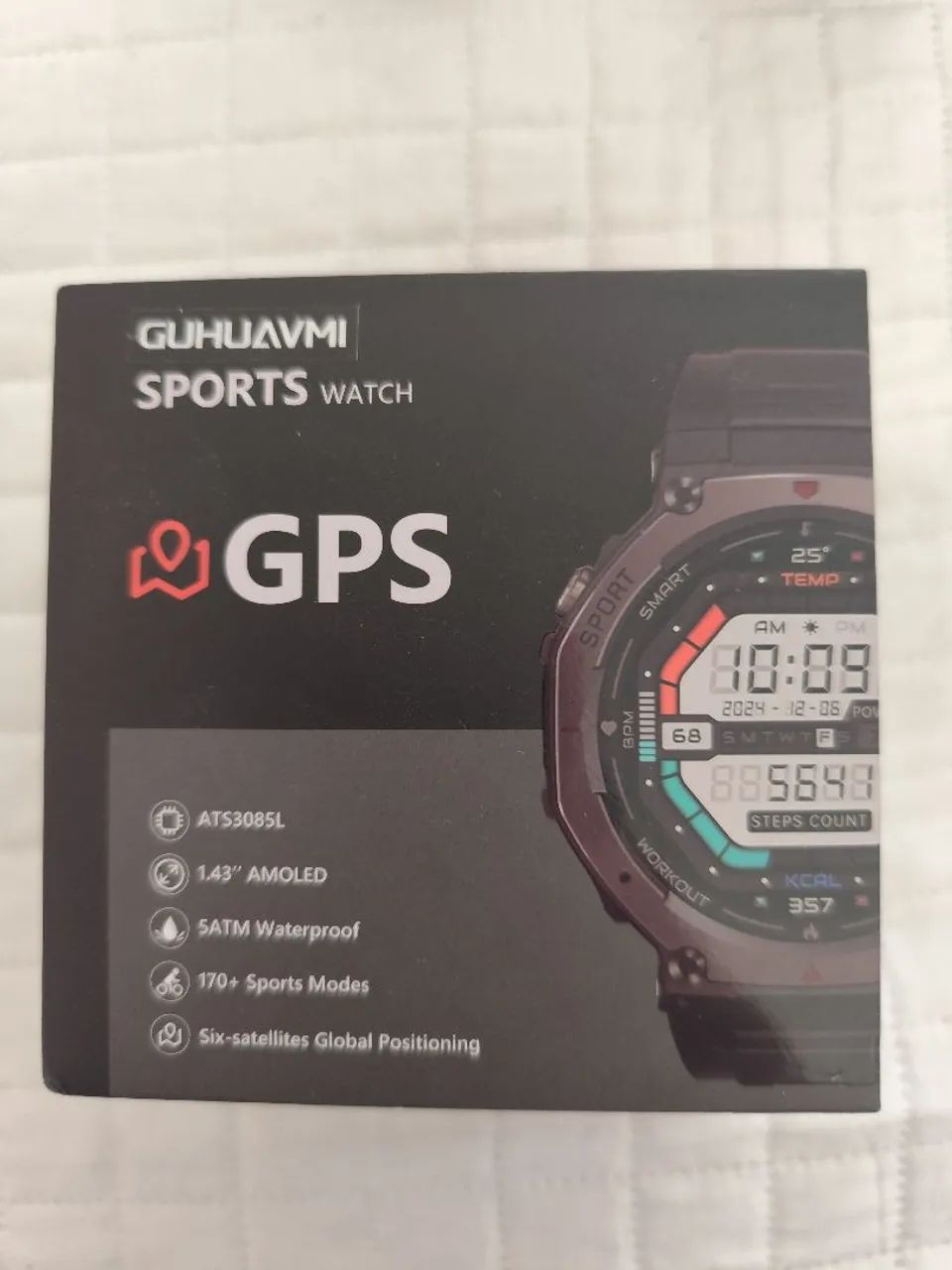 Relógio Smartwatch com GPS 