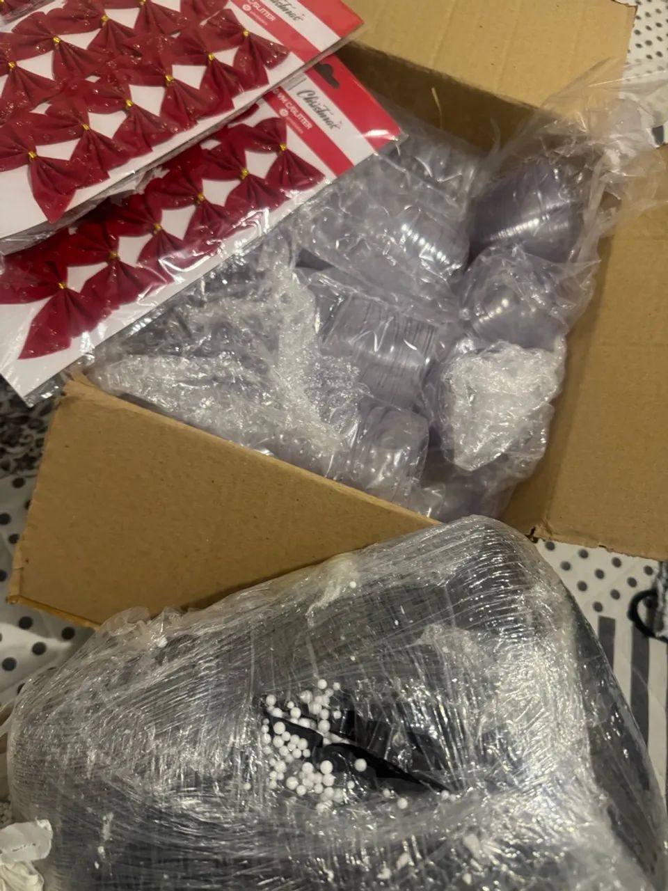 Kit para fazer bolinhas de Natal mais de 95 bolinhas - Foto 2