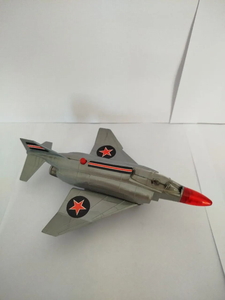 Avião eletrônico da estrela anos 90 original  - Foto 2