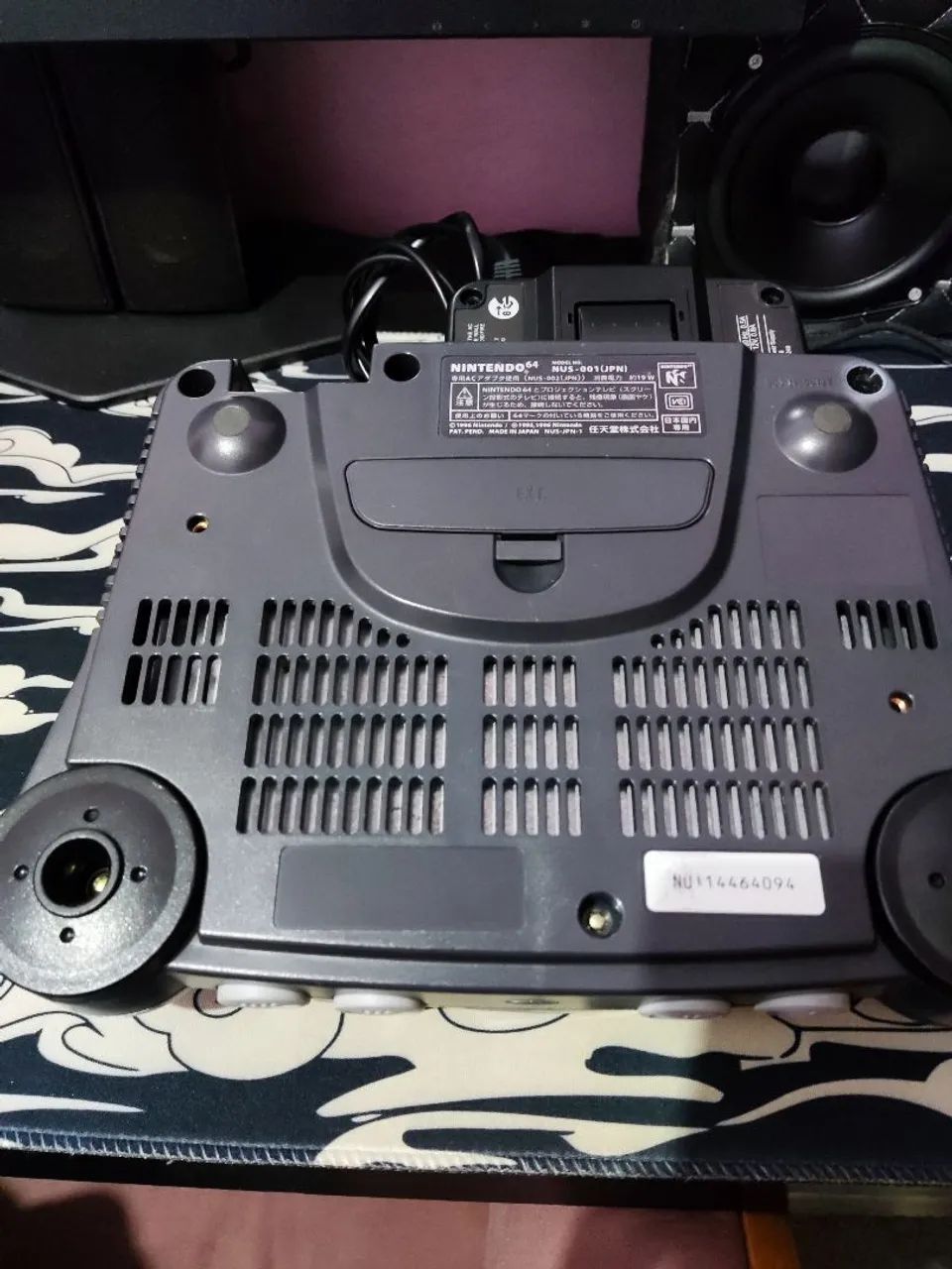 Nintendo 64 japonês completo com 1 jogo - Foto 2