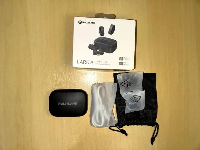 Microfone Hollyland Lark A1 Duo - Usb-c, Lightning - Foto 2