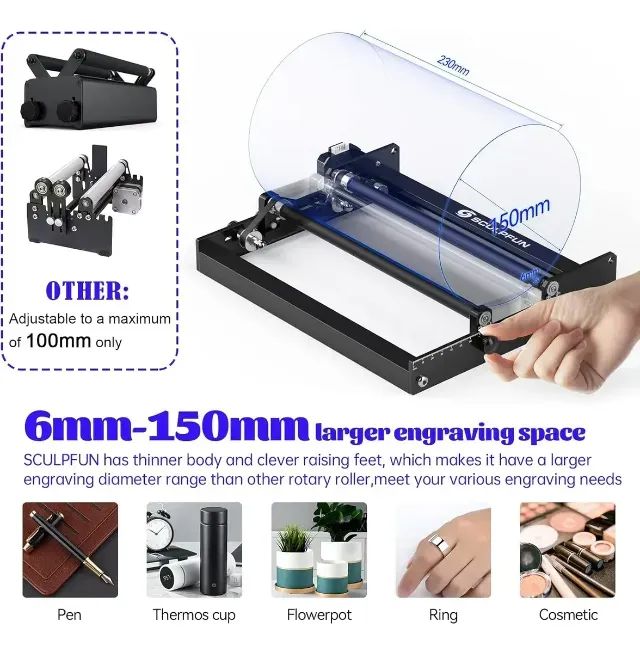 Gravadora Sculpfun S30Pro 10w - Foto 3