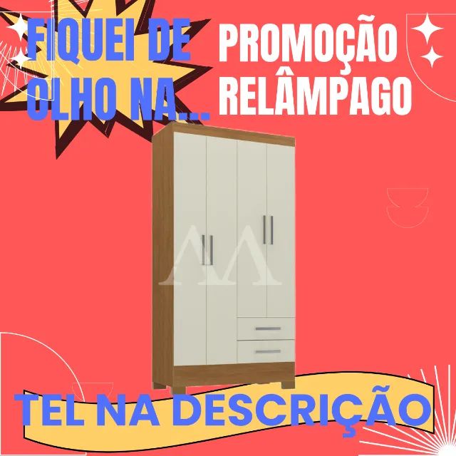 Guarda Roupa 4P 
